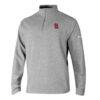 St. Louis Cardinals Columbia Swingcraft Quarter-Zip Pullover - Gray - Front View