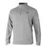 New York Mets Columbia Swingcraft Quarter-Zip Pullover - Gray - Front View
