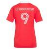 Robert Lewandowski Chicago Fire adidas Women's 2026 Forever Red Replica Jersey - Red - Detail View