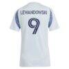 Robert Lewandowski Chicago Fire adidas Women's 2025 The Municipal Kit Replica Jersey - - Detail View
