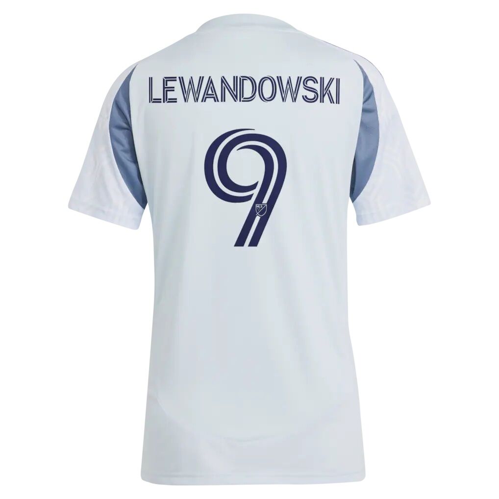 Robert Lewandowski Chicago Fire adidas Women's 2025 The Municipal Kit Replica Jersey - Light Blue