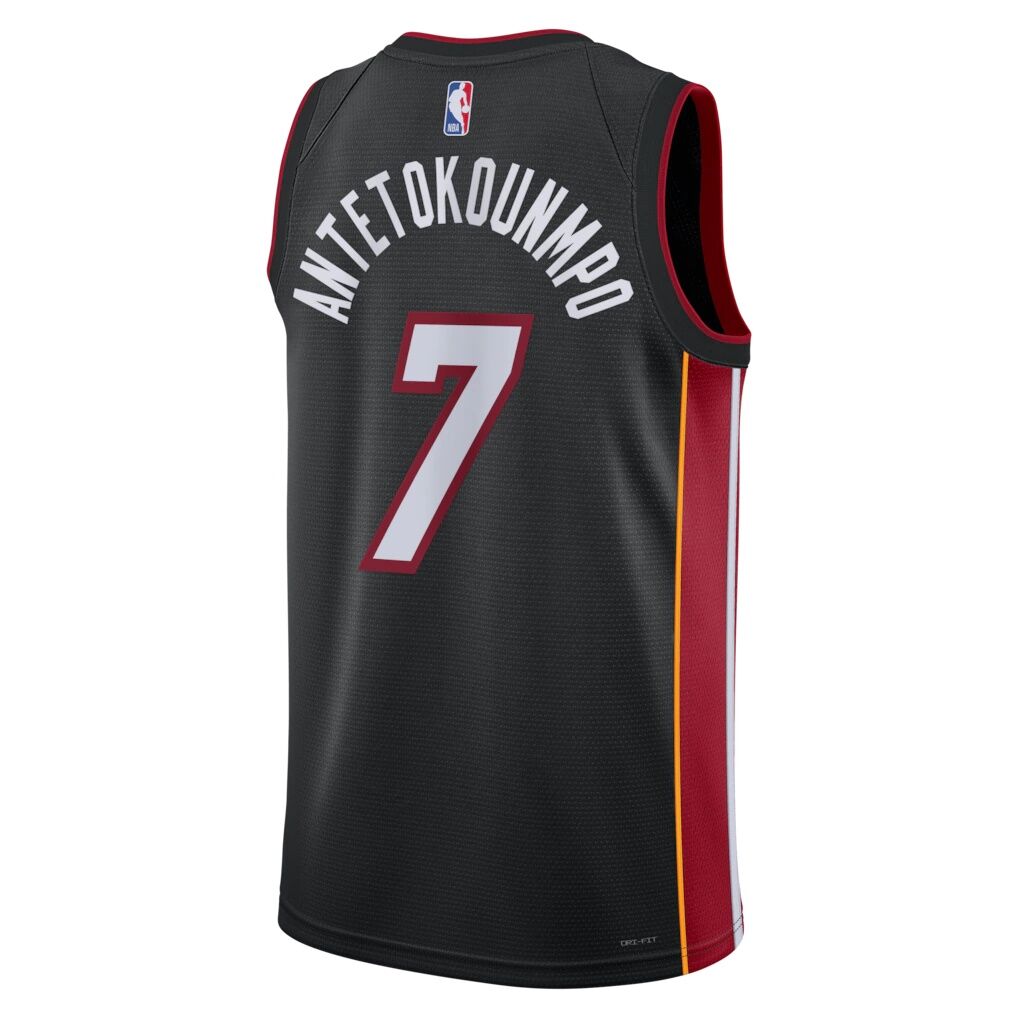 Giannis Antetokounmpo Miami Heat Nike Unisex Swingman Jersey - Icon Edition