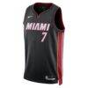 Giannis Antetokounmpo Miami Heat Nike Unisex Swingman Jersey - Black - Side View
