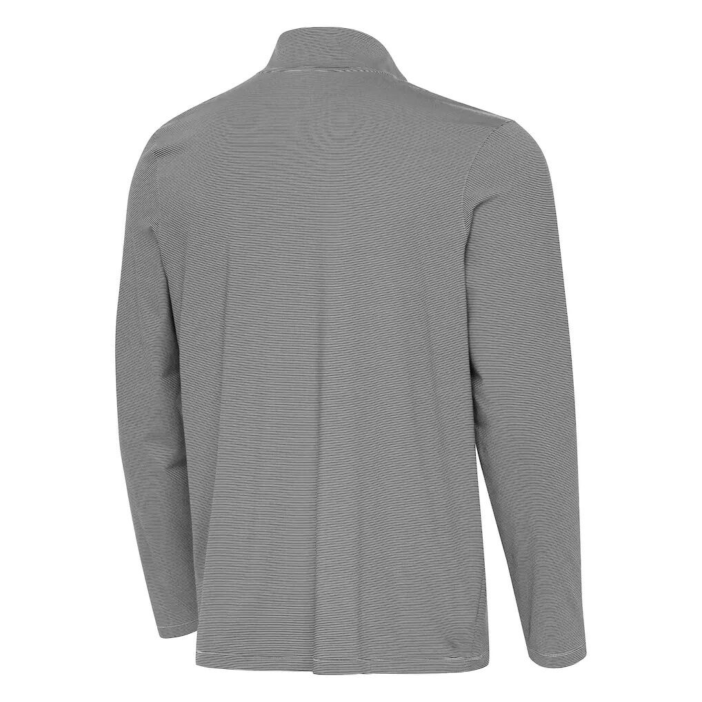 New York Knicks Antigua 2026 NBA Finals Champions Secondary Twine Quarter-Zip Pullover
