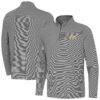 New York Knicks Antigua 2026 NBA Finals Champions Secondary Twine Quarter-Zip Pullover - Black - Front View