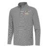 New York Knicks Antigua 2026 NBA Finals Champions Secondary Twine Quarter-Zip Pullover - Black - Side View