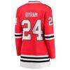 Bowen Byram Chicago Blackhawks Fashion7 Women's Home Breakaway Jersey - Red - Detail View
