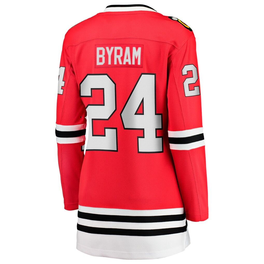 Bowen Byram Chicago Blackhawks Fashion7 Women's Home Breakaway Jersey