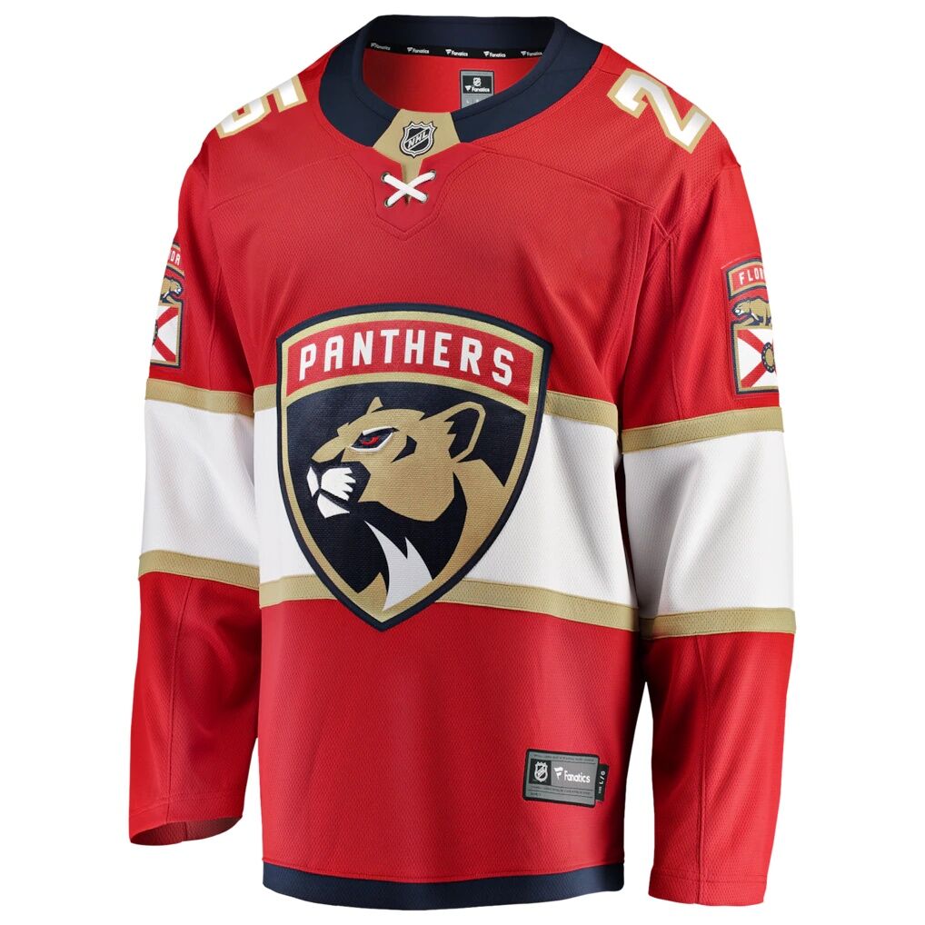 Jacob Markstrom Florida Panthers Fashion7 Home Breakaway Jersey
