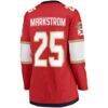 Jacob Markstrom Florida Panthers Fashion7 Women's Home Breakaway Jersey - Red - Detail View