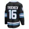 Vincent Trocheck Utah Mammoth Fashion7 Home Breakaway Jersey - Black - Detail View
