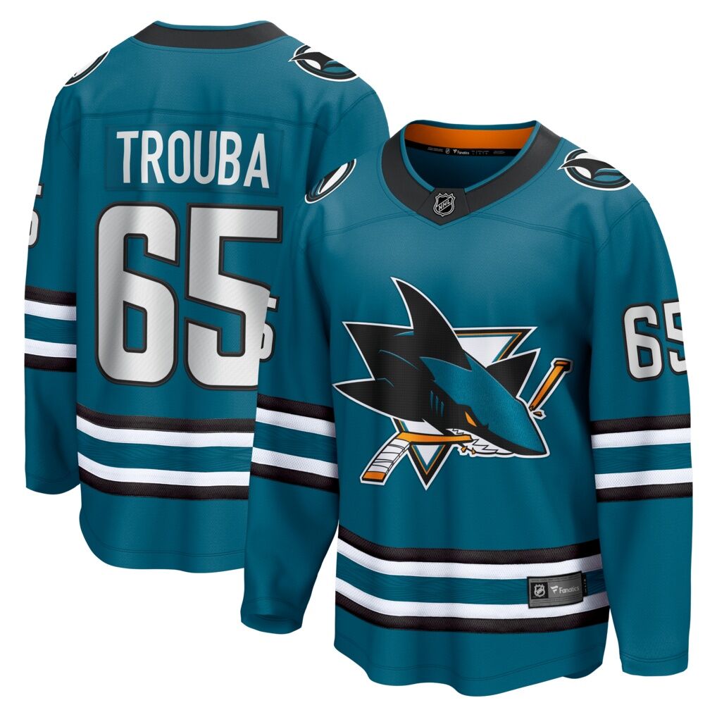 Jacob Trouba San Jose Sharks Fashion7 Home Breakaway Jersey