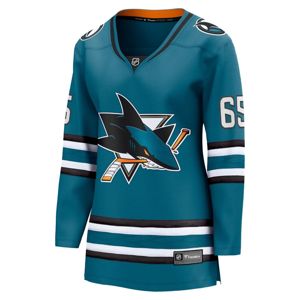 Jacob Trouba San Jose Sharks Fashion7 Women's Home Breakaway Jersey