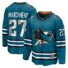 Mason Marchment San Jose Sharks Fashion7 Home Breakaway Jersey - Teal - Front View