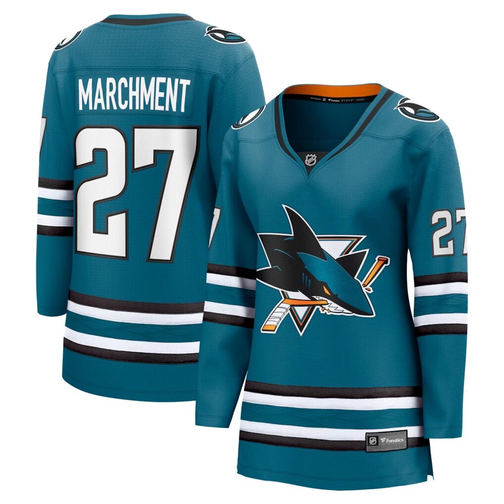 Mason Marchment San Jose Sharks Fashion7 Women's Home Breakaway Jersey