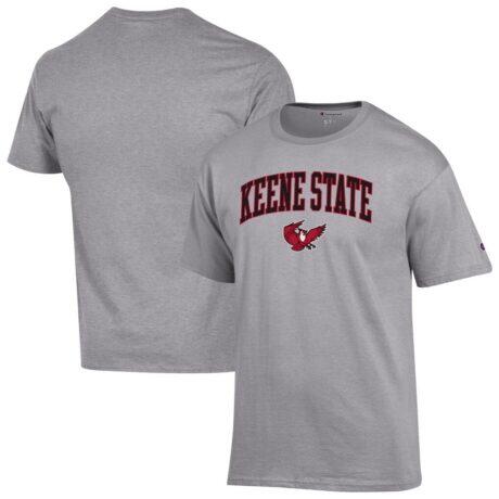 Keene State Owls Champion Campus T-Shirt - Gray - Front View