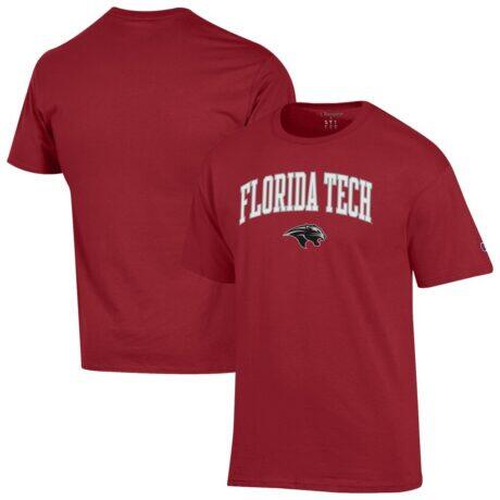 Florida Tech Panthers Champion Campus T-Shirt - Cardinal - Front View