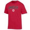 Bradley Braves Champion Campus T-Shirt - Scarlet - Side View