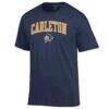 Carleton Knights Champion Campus T-Shirt - Navy - Side View