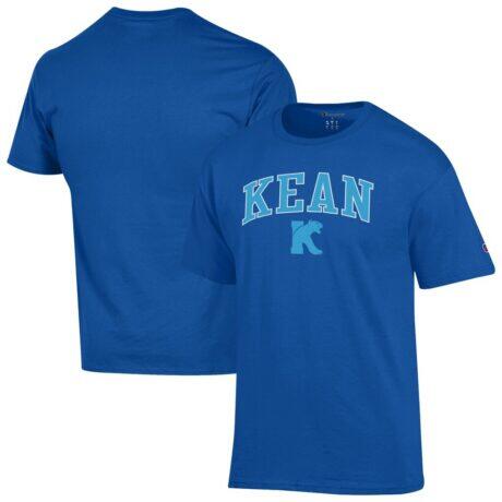 Kean University Cougars Champion Campus T-Shirt - Royal - Front View