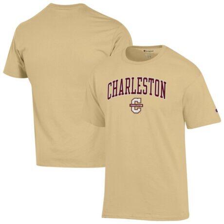 Charleston Cougars Champion Campus T-Shirt - Gold - Front View