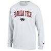 Florida Tech Panthers Champion Campus Long-Sleeve T-Shirt - White - Side View