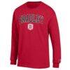 Bradley Braves Champion Campus Long-Sleeve T-Shirt - Scarlet - Side View
