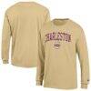 Charleston Cougars Champion Campus Long-Sleeve T-Shirt - Gold - Front View