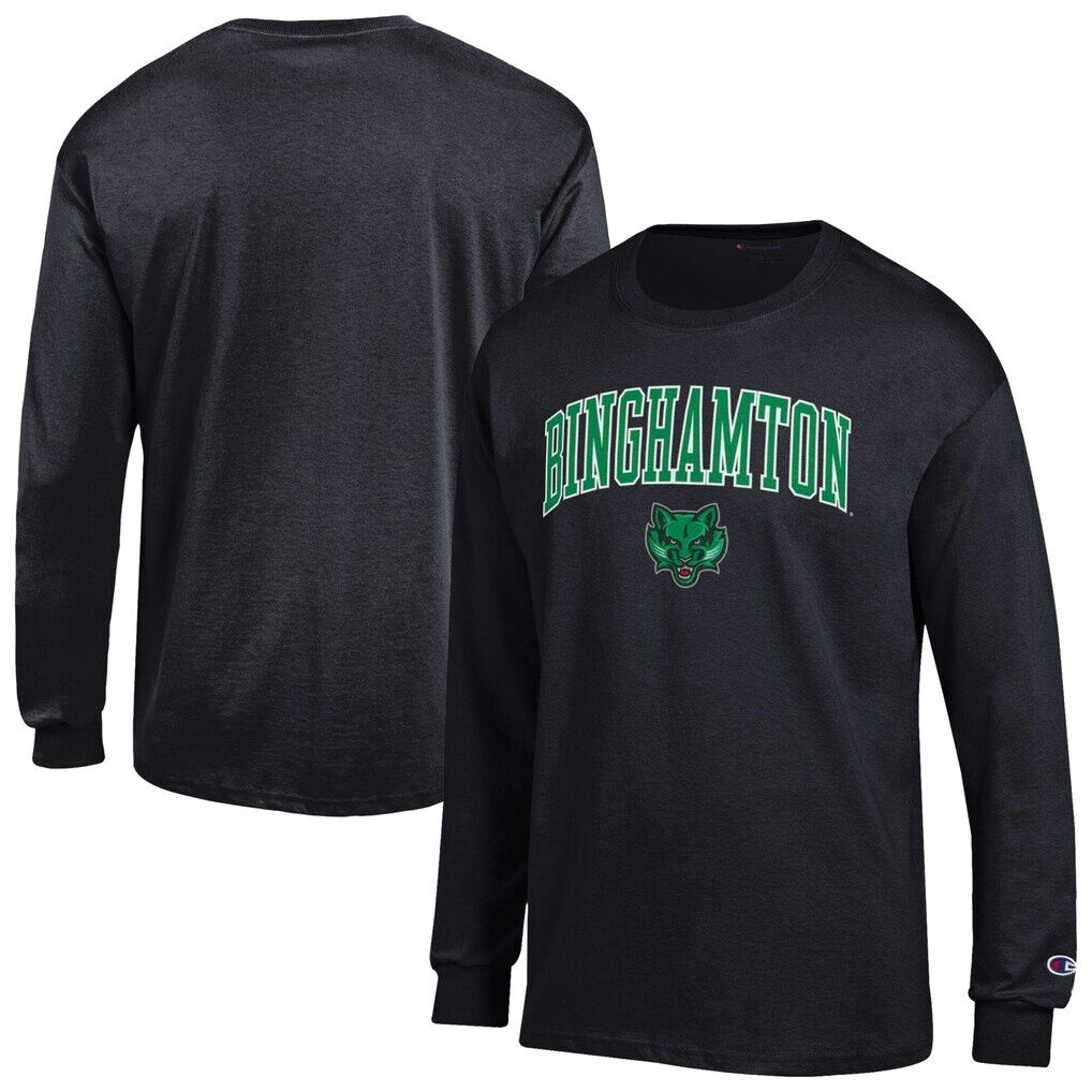 Binghamton Bearcats Champion  Campus Long-Sleeve T-Shirt