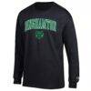 Binghamton Bearcats Champion Campus Long-Sleeve T-Shirt - Black - Side View