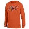 Campbell Fighting Camels Champion Campus Long-Sleeve T-Shirt - Orange - Side View