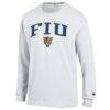 FIU Panthers Champion Campus Long-Sleeve T-Shirt - White - Side View