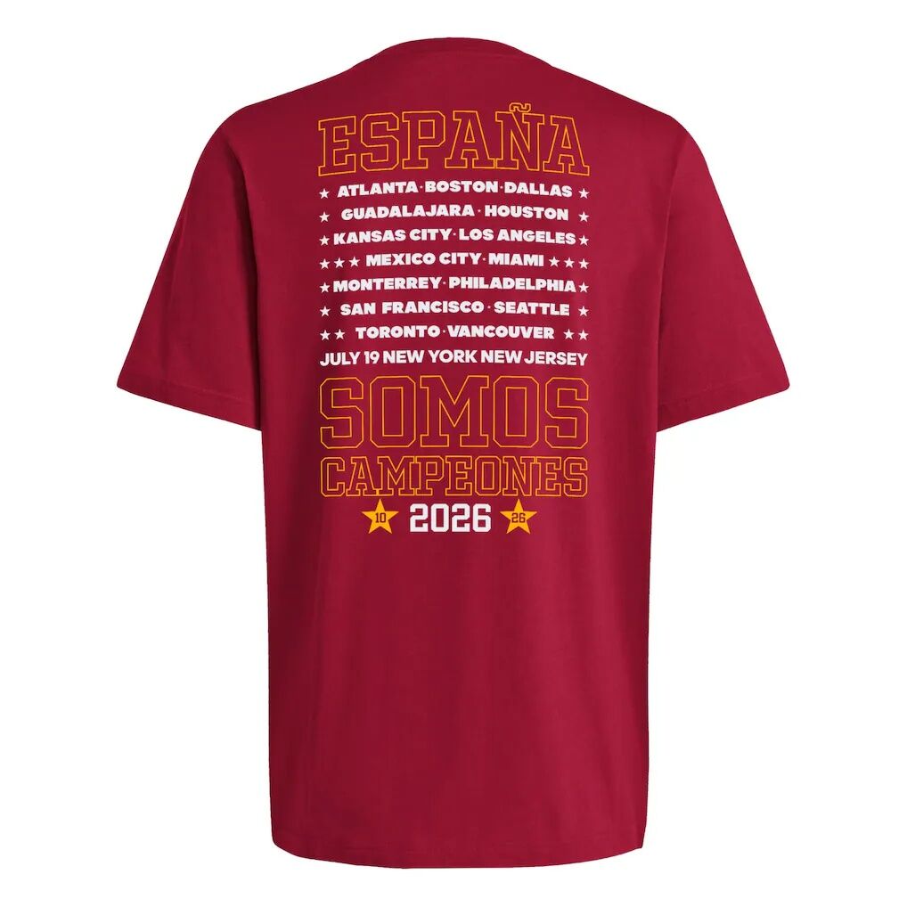 Spain National Team adidas 2026 FIFA World Cup Champions Somos Campeones T-Shirt