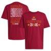 Spain National Team adidas 2026 FIFA World Cup Champions Somos Campeones T-Shirt - Red - Front View
