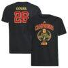 Spain National Team adidas Youth 2026 FIFA World Cup Champions Trophy T-Shirt - Black - Front View