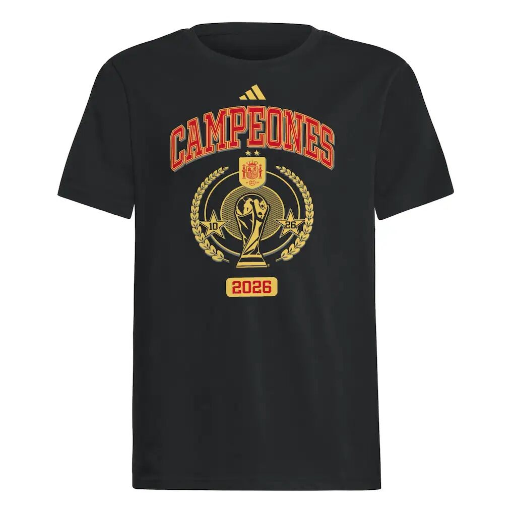 Spain National Team adidas Youth 2026 FIFA World Cup Champions Trophy T-Shirt