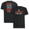 Spain National Team adidas Youth 2026 FIFA World Cup Champions Somos Campeones T-Shirt - Black - Front View