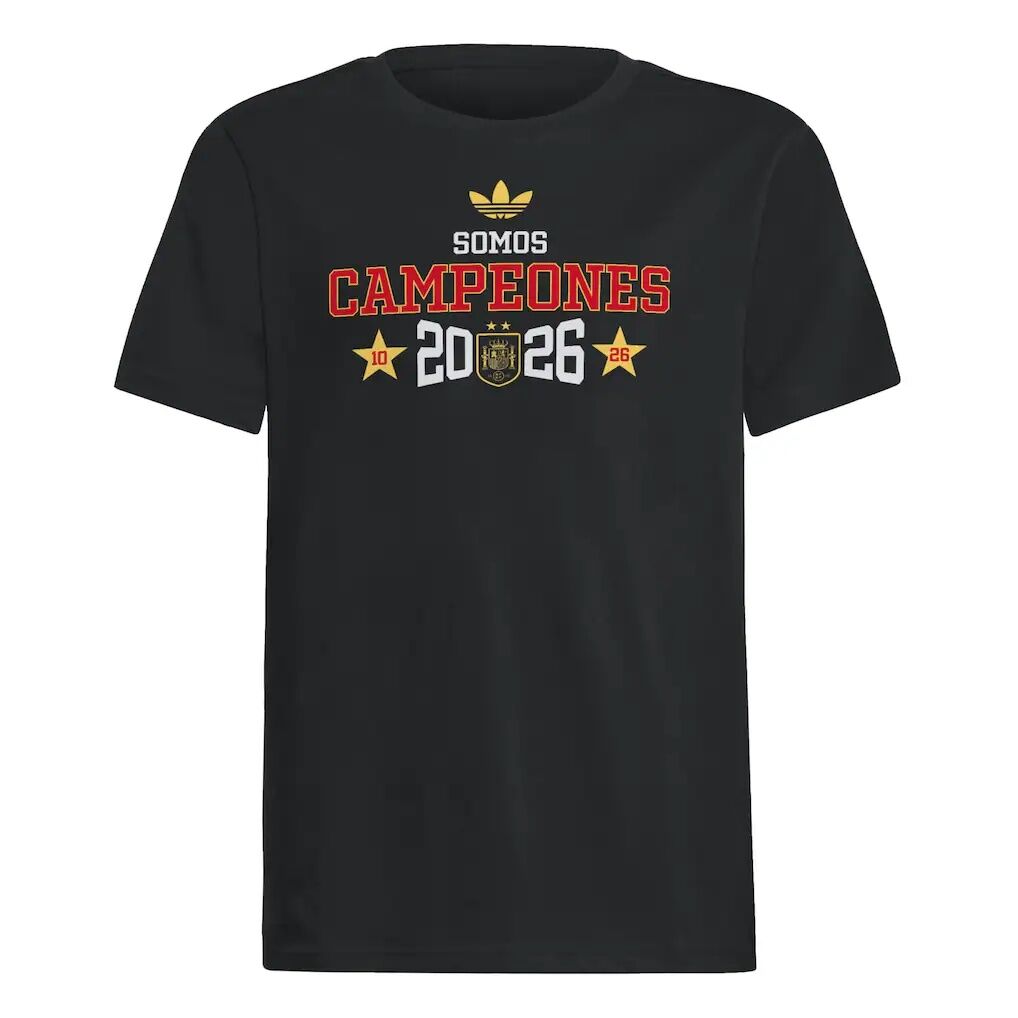 Spain National Team adidas Youth 2026 FIFA World Cup Champions Somos Campeones T-Shirt