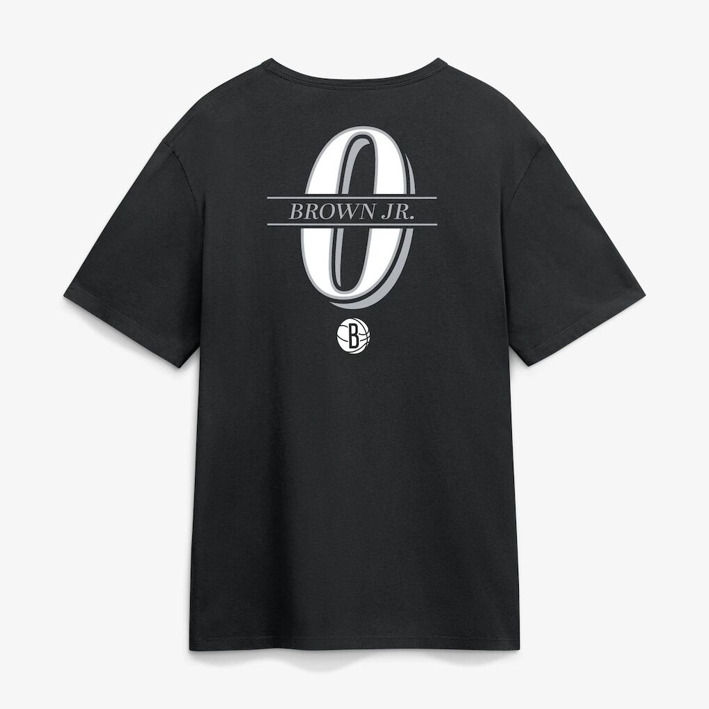 Mikel Brown Jr. Brooklyn Nets In the Paint Legacy T-Shirt