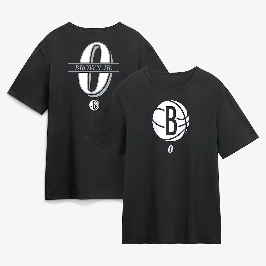 Mikel Brown Jr. Brooklyn Nets In the Paint Legacy T-Shirt
