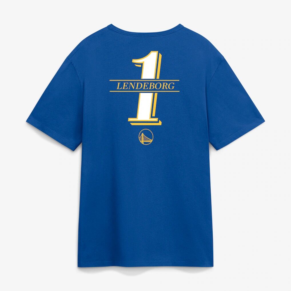 Yaxel Lendeborg Golden State Warriors In the Paint Legacy T-Shirt - Royal