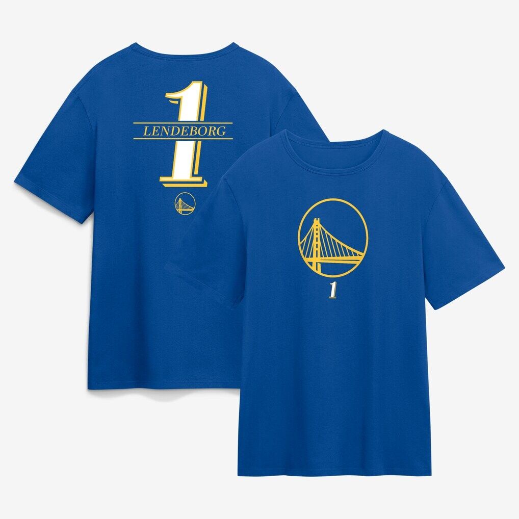 Yaxel Lendeborg Golden State Warriors In the Paint Legacy T-Shirt - Royal