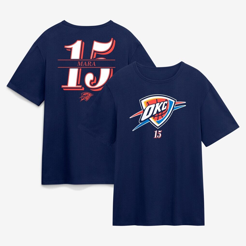 Aday Mara Oklahoma City Thunder In the Paint Legacy T-Shirt