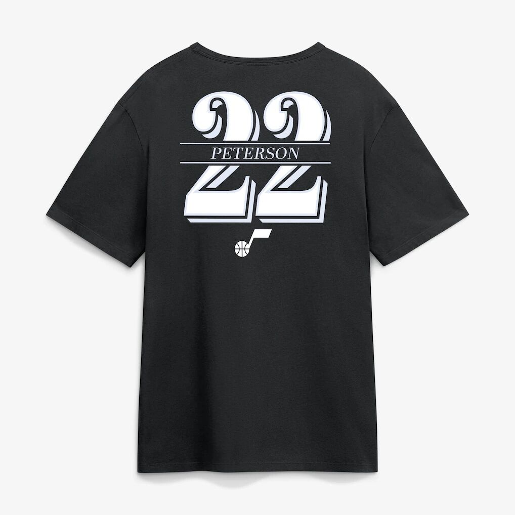 Darryn Peterson Utah Jazz In the Paint Legacy T-Shirt
