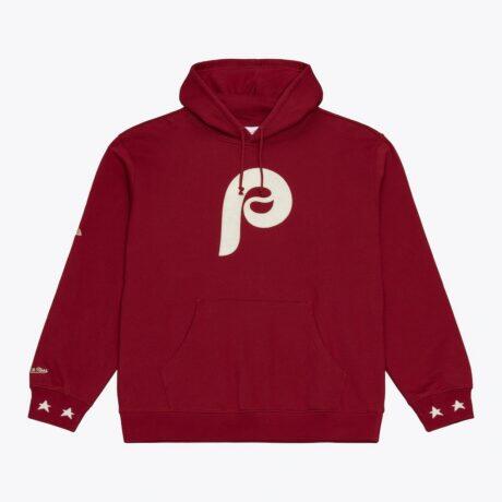 Philadelphia Phillies Mitchell & Ness 1976 MLB All-Star Game Hoodie - - Front View
