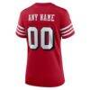 San Francisco 49ers Nike Women's 80th Anniversary Alternate Custom Game Jersey - - Detail View