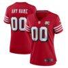 San Francisco 49ers Nike Women's 80th Anniversary Alternate Custom Game Jersey - - Front View