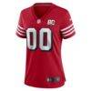 San Francisco 49ers Nike Women's 80th Anniversary Alternate Custom Game Jersey - - Side View