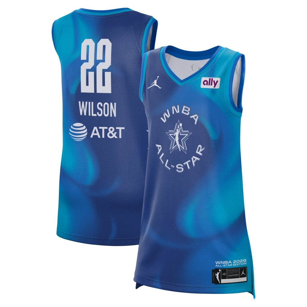 A'ja Wilson Jordan Brand Unisex 2026 WNBA All-Star Game Victory Jersey