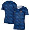 France National Team Nike Home Sublimated Dri-FIT Top - Blue - Front View